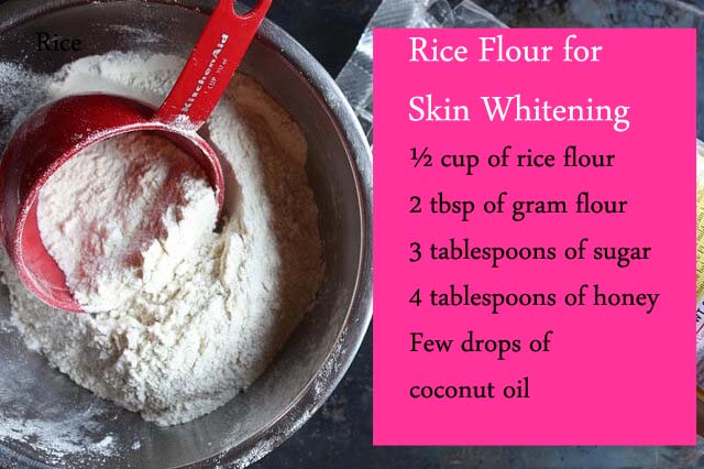 How to Use Rice Flour for Skin Whitening - 12 Methods Included